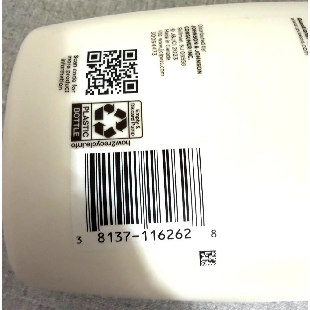 Aveeno Baby Calming Comfort Prebiotic Oat & Lavender Scent Lotion 2Pk 18oz Each